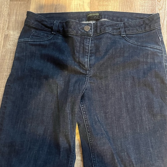 EUC Longchamp Dark Wash Jeans - Picture 5 of 12